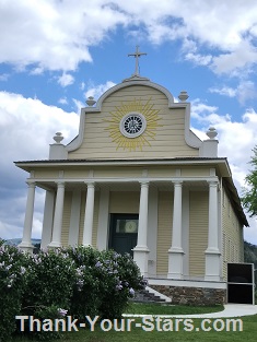 Cataldo Mission Church of the Sacred Heart