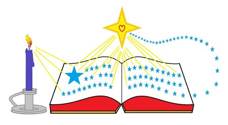 Advent Bible Studies Image with Stars